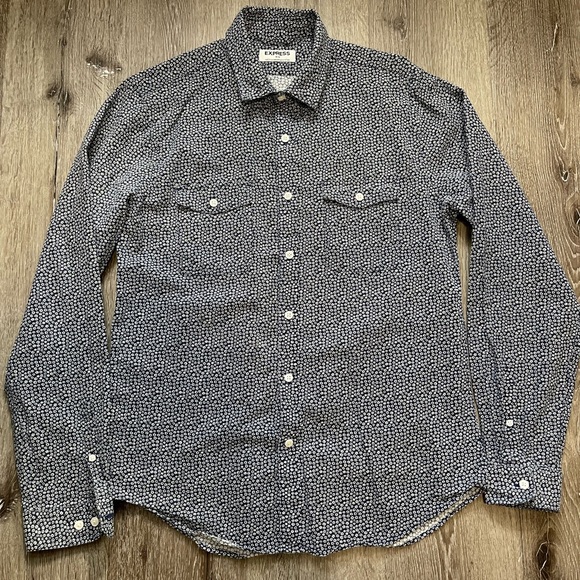 Express Long sleeve button down . - Picture 1 of 3